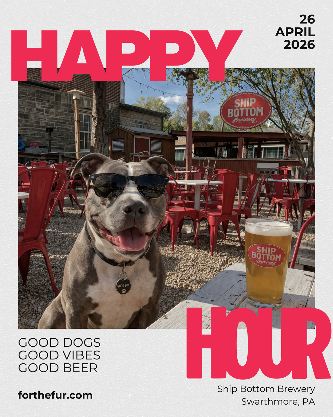 FORTHEFUR HAPPY HOUR - A Dog Friendly Event at Ship Bottom Brewery