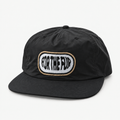 Black FORTHEFUR Surf Cap with embroidered logo patch